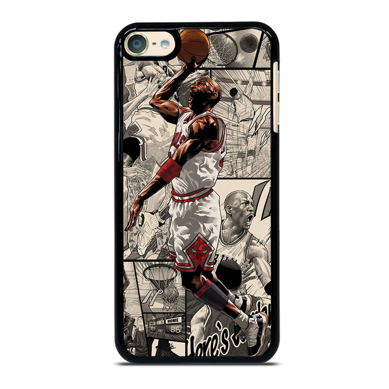 MICHAEL JORDAN COMIC ART iPod Touch 6 Case