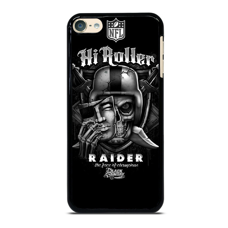 OAKLAND RAIDERS BLACK SUNDAY NFL iPod Touch 6 Case OAKLAND RAIDERS BLACK SUNDAY NFL iPod Touch 6 Case