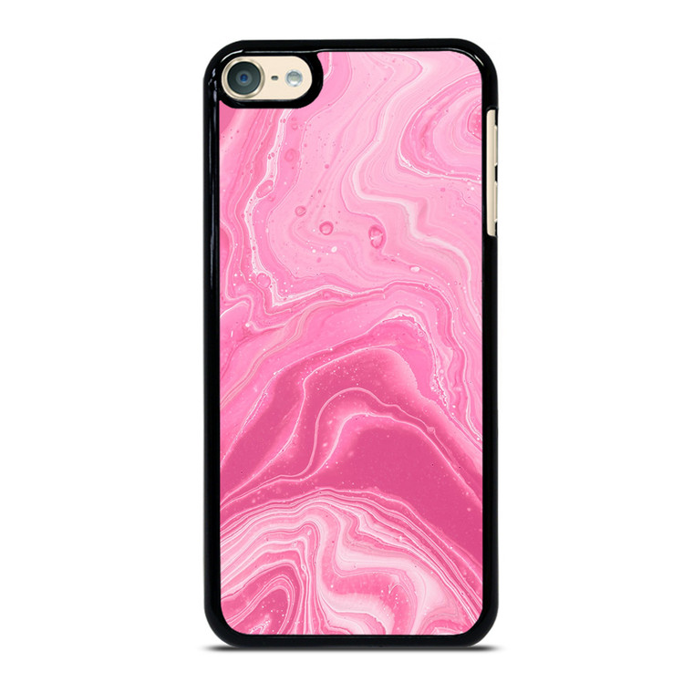 PINK LIQUID TEXTURES iPod Touch 6 Case