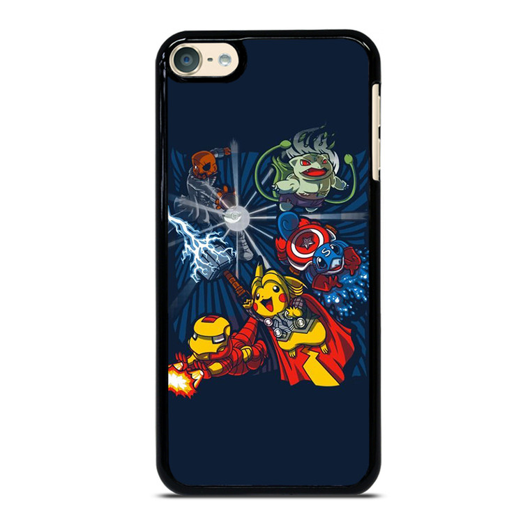 POKEMON AVENGERS CUTE iPod Touch 6 Case