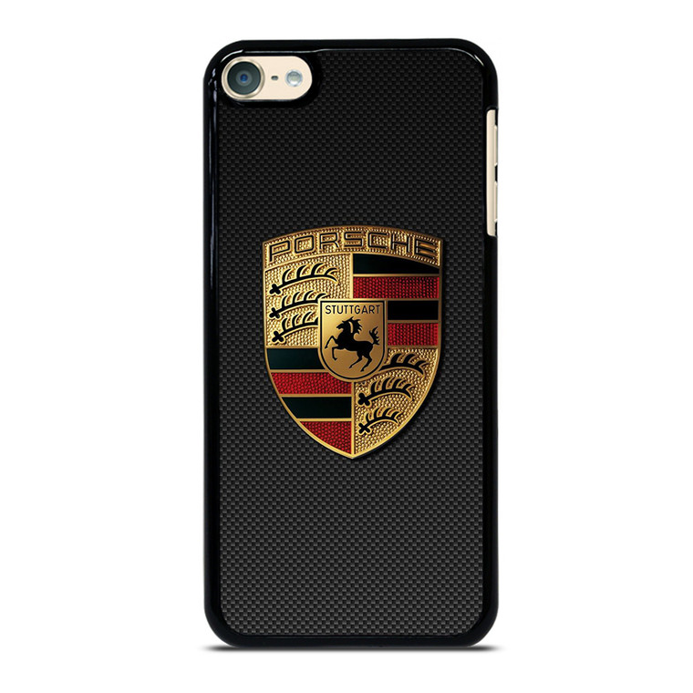 PORSCHE LOGO CARBON iPod Touch 6 Case