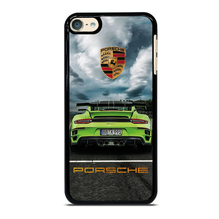 PORSCHE LOGO GREEN CAR iPod Touch 6 Case