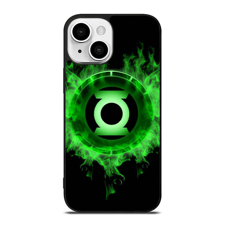 GREEN LANTERN SUPER HERO LOGO iPhone 13 Mini Case Cover