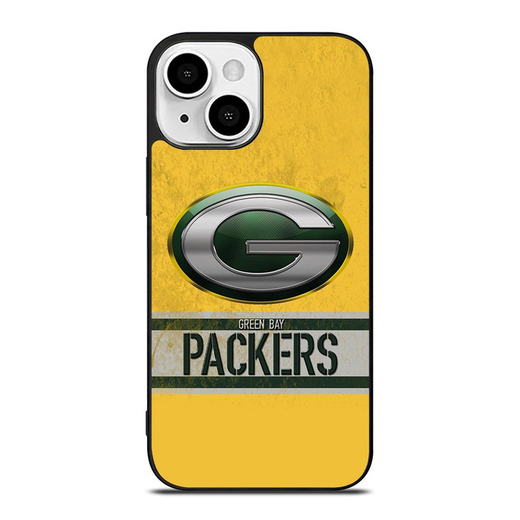 GREEN BAY PACKERS LOGO FOOTBALL iPhone 13 Mini Case Cover