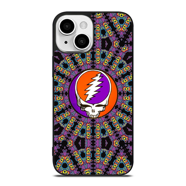GRATEFUL DEAD PUPLE LOGO iPhone 13 Mini Case Cover