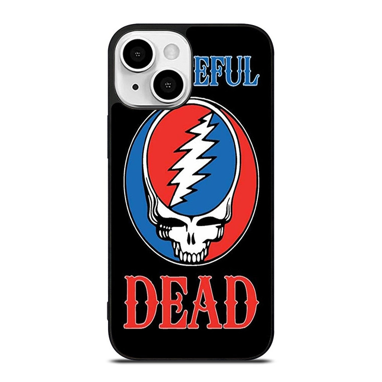 GRATEFUL DEAD LOGO BADGE iPhone 13 Mini Case Cover