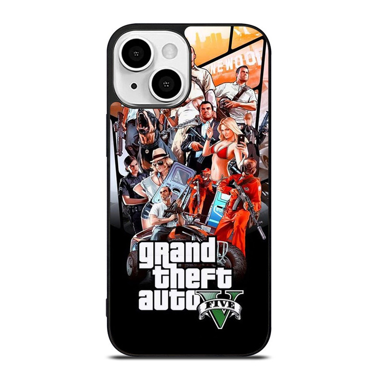 GRAND THEFT AUTO V GTA 5 iPhone 13 Mini Case Cover