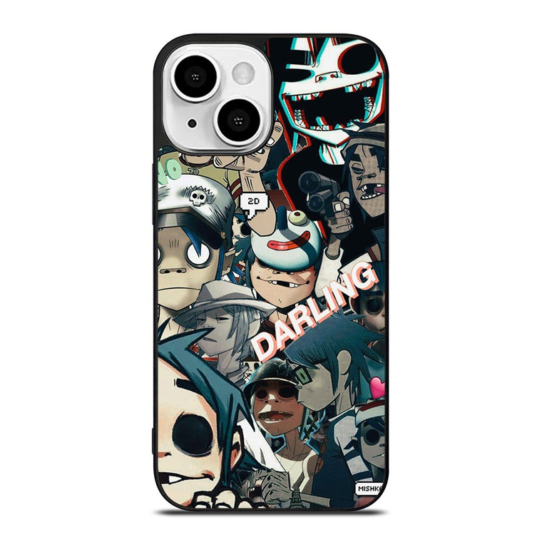 GORILLAZ 2D COLLAGE iPhone 13 Mini Case Cover