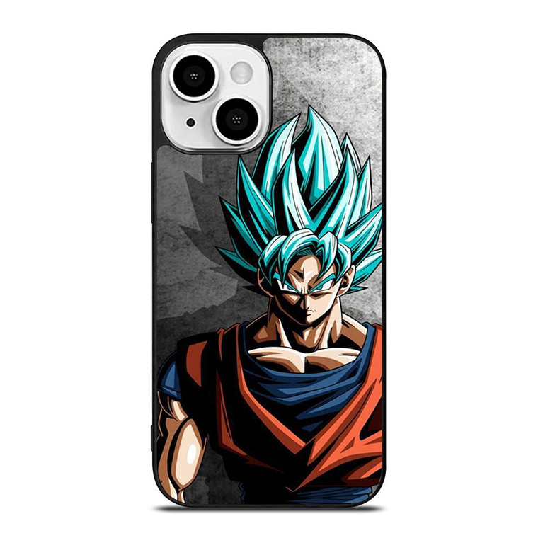 GOKU SAIYAN BLUE DRAGON BALL iPhone 13 Mini Case Cover