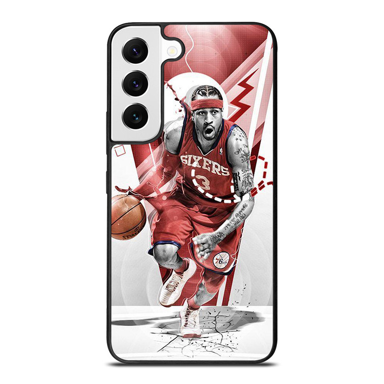 ALLEN IVERSON SIXERS BASKETBALL Samsung Galaxy S22 Case Cover