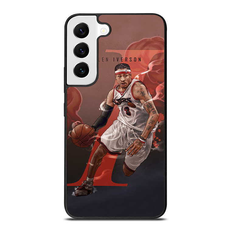ALLEN IVERSON SIXERS NBA BASKETBALL Samsung Galaxy S22 Case Cover