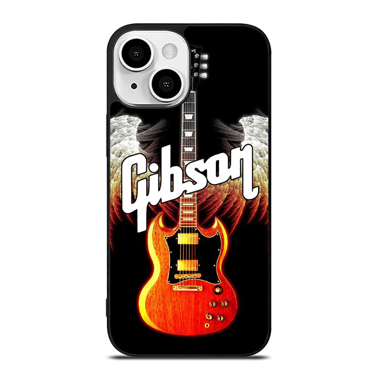GIBSON GUITAR WINGS LOGO iPhone 13 Mini Case Cover