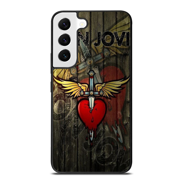 BON JOVI WOODEN LOGO Samsung Galaxy S22 Case Cover