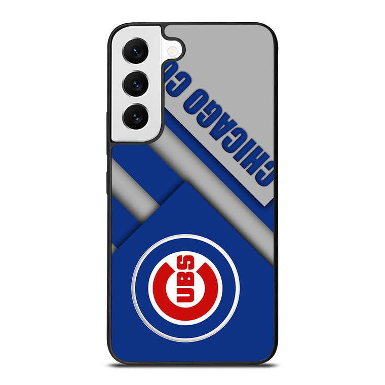 CHICAGO CUBS UBS MLB LOGO Samsung Galaxy S22 Case Cover