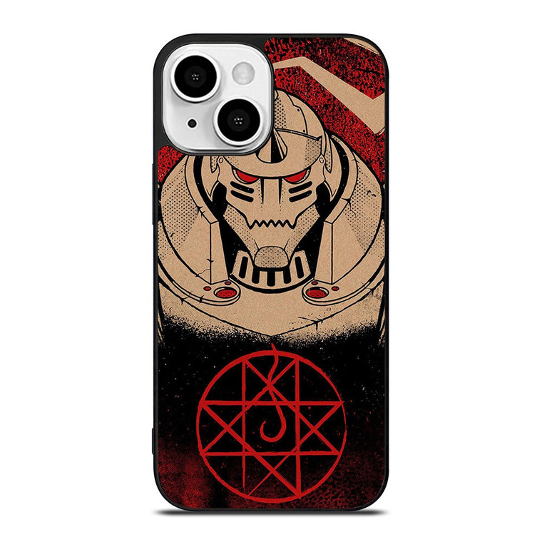 FULLMETAL ALCHEMIST ALPHONSE ELRIC ART iPhone 13 Mini Case Cover