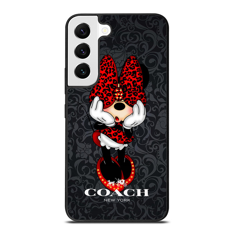 COACH MINNIE MOUSE CARTOON Samsung Galaxy S22 Case Cover