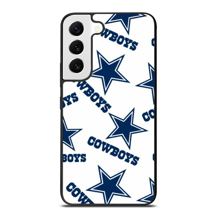 DALLAS COWBOYS LOGO PATTERN Samsung Galaxy S22 Case Cover DALLAS COWBOYS LOGO PATTERN Samsung Galaxy S22 Case Cover