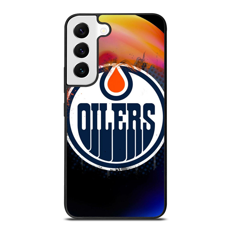 EDMONTON OILERS FIRE LOGO Samsung Galaxy S22 Case Cover