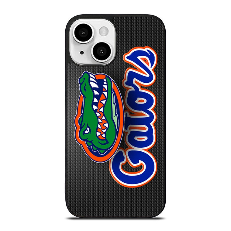 FLORIDA GATORS METAL LOGO iPhone 13 Mini Case Cover