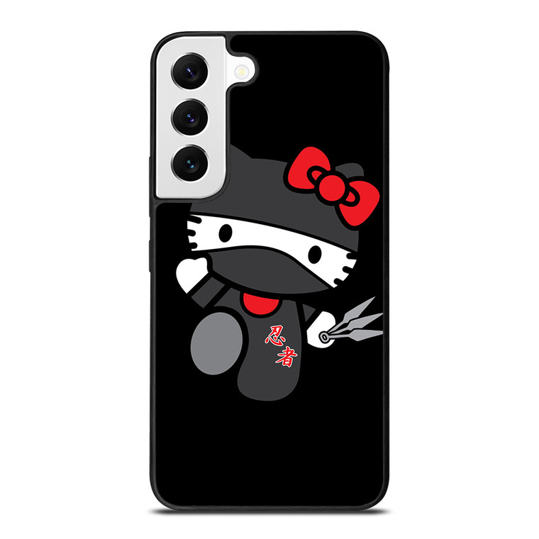 HELLO KITTY NINJA BLACK Samsung Galaxy S22 Case Cover
