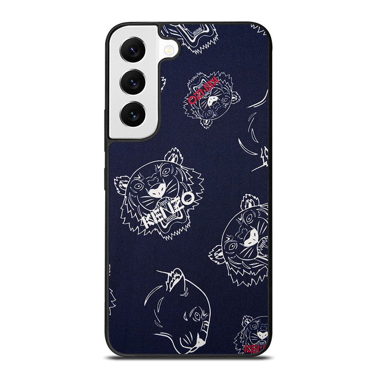 KENZO PARIS TIGER COLLAGE Samsung Galaxy S22 Case Cover