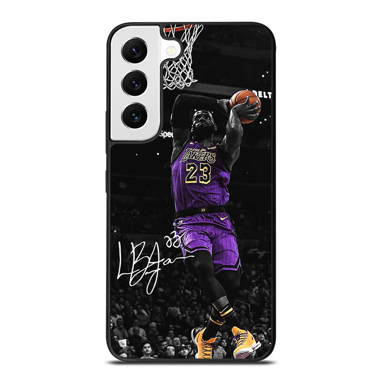 LEBRON JAMES DUNK LA LAKERS Samsung Galaxy S22 Case Cover