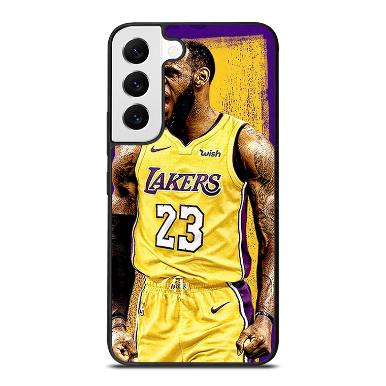 LEBRON JAMES LA LAKERS ART Samsung Galaxy S22 Case Cover