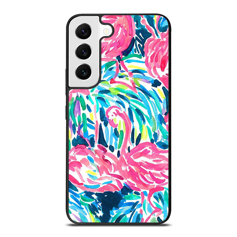 LILLY PULITZER FLAMINGO Samsung Galaxy S22 Case Cover