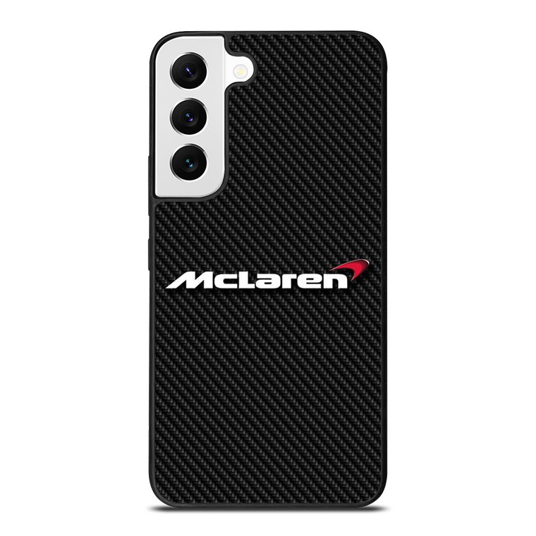 MCLAREN LOGO CARBON Samsung Galaxy S22 Case Cover