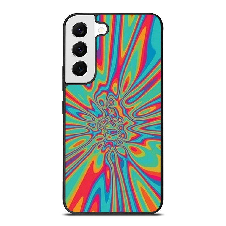 MELTED COLORFUL CHROME Samsung Galaxy S22 Case Cover