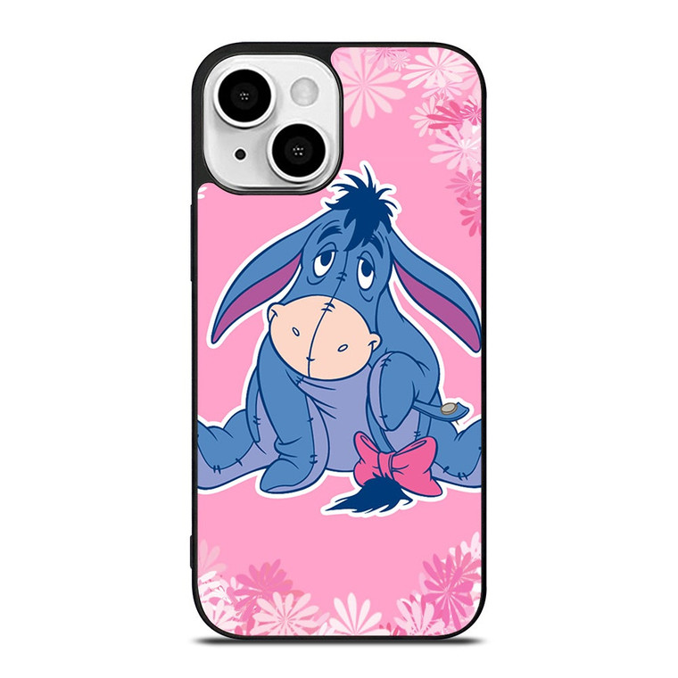 EEYORE DONKEY  PINK iPhone 13 Mini Case Cover