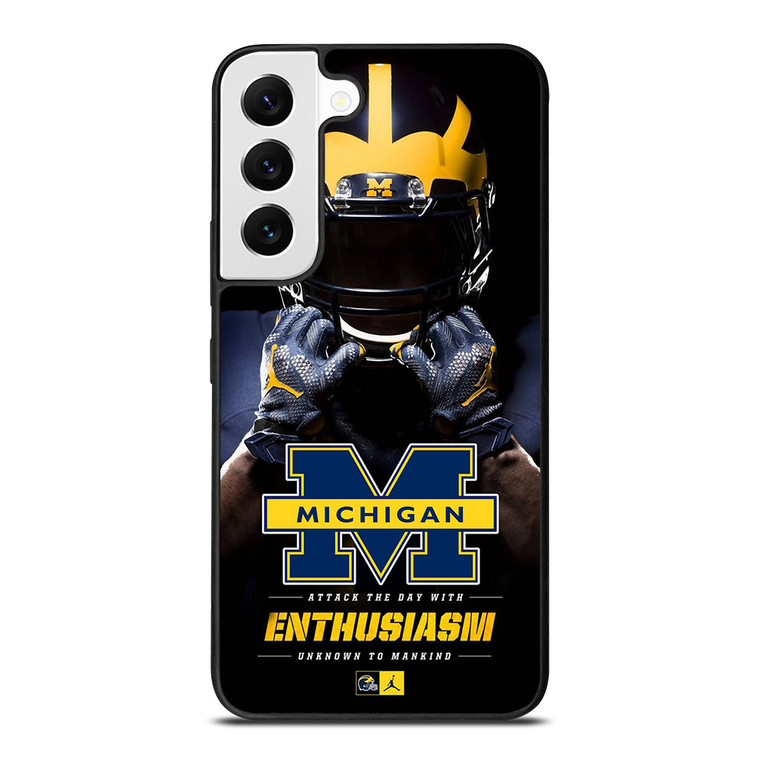 MICHIGAN WOLVERINES Samsung Galaxy S22 Case Cover