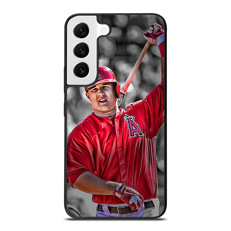 MIKE TROUT BASEBALL LOS ANGELES ANGELS Samsung Galaxy S22 Case Cover