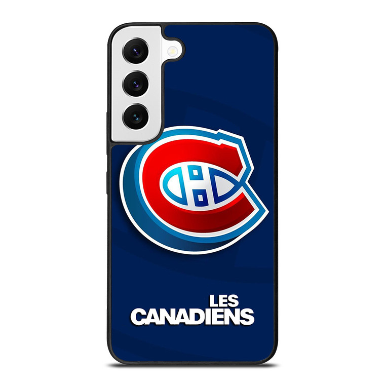 MONTREAL LES CANADIENS NHL 3D LOGO Samsung Galaxy S22 Case Cover