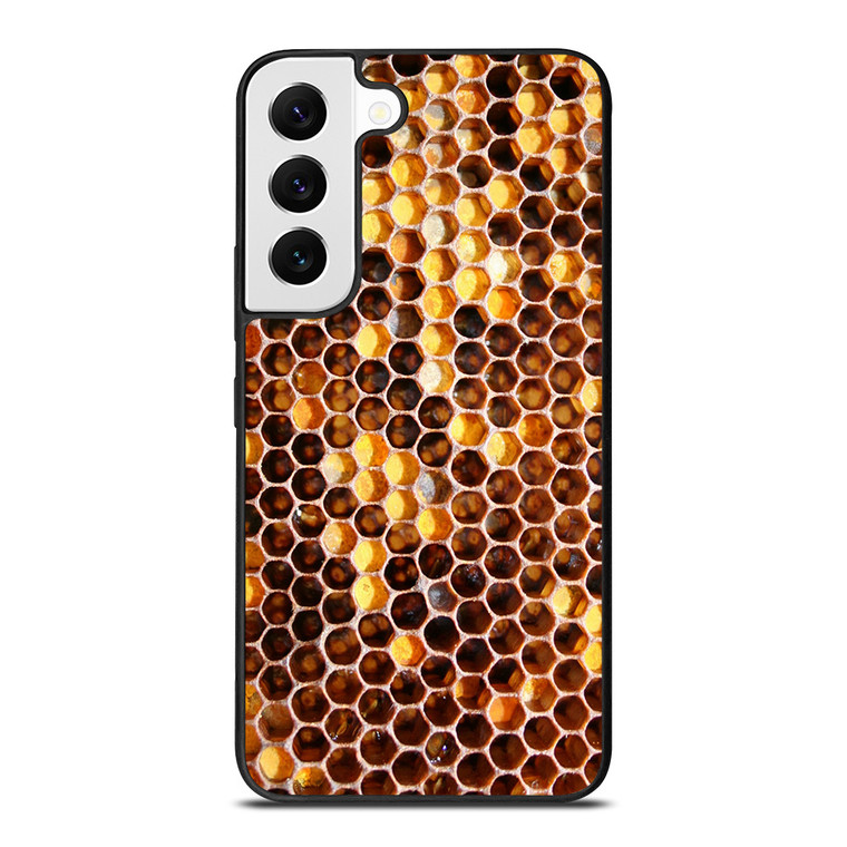 NATURAL HONEYCOMB PATTERN Samsung Galaxy S22 Case Cover