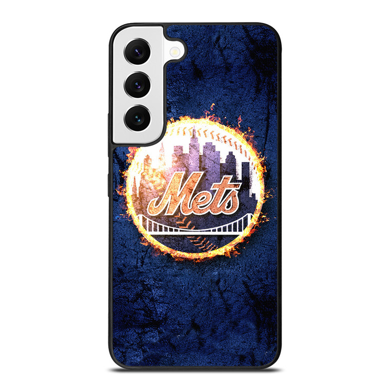 NEW YORK METS MLB Samsung Galaxy S22 Case Cover