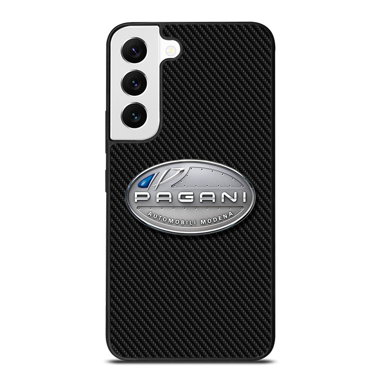 PAGANI AUTOMOBILI CARBON LOGO Samsung Galaxy S22 Case Cover PAGANI AUTOMOBILI CARBON LOGO Samsung Galaxy S22 Case Cover