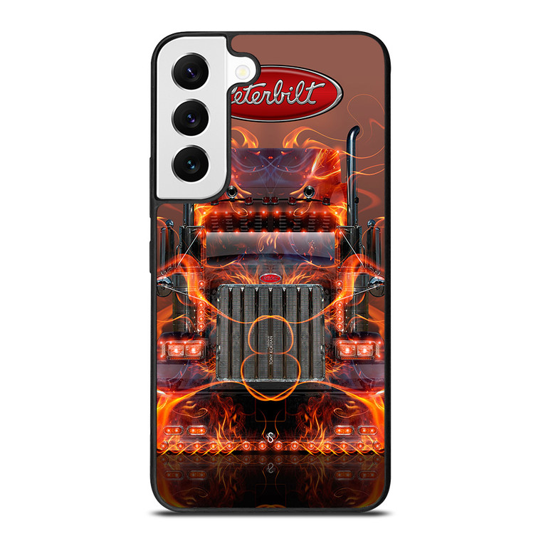 PETERBILT TRUCK FIRE LOGO Samsung Galaxy S22 Case Cover