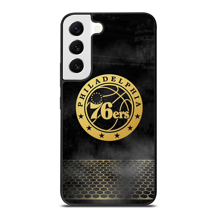 PHILADELPHIA 76ERS GOLD LOGO Samsung Galaxy S22 Case Cover