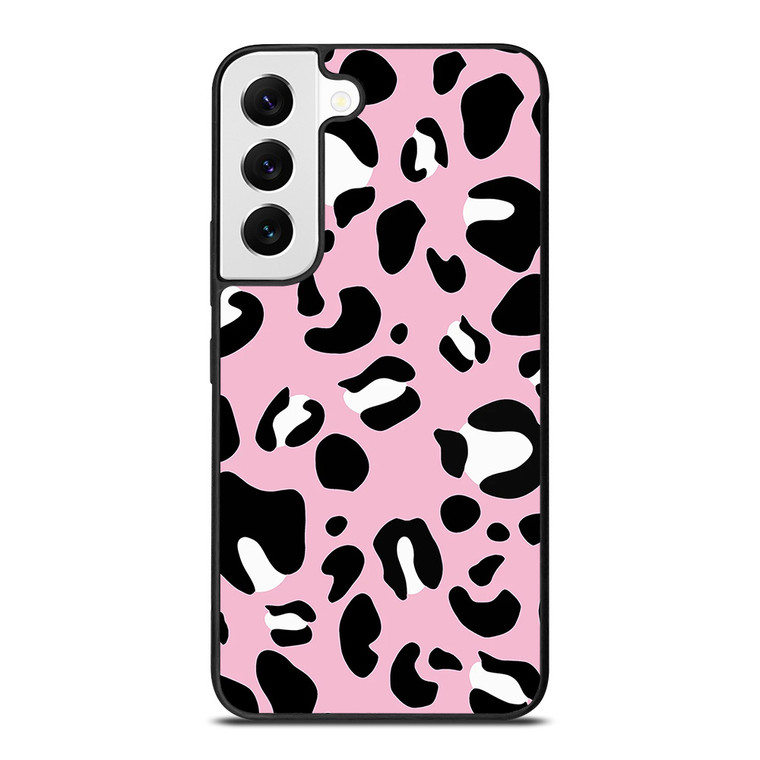 PINK LEOPARD PATTERN Samsung Galaxy S22 Case Cover