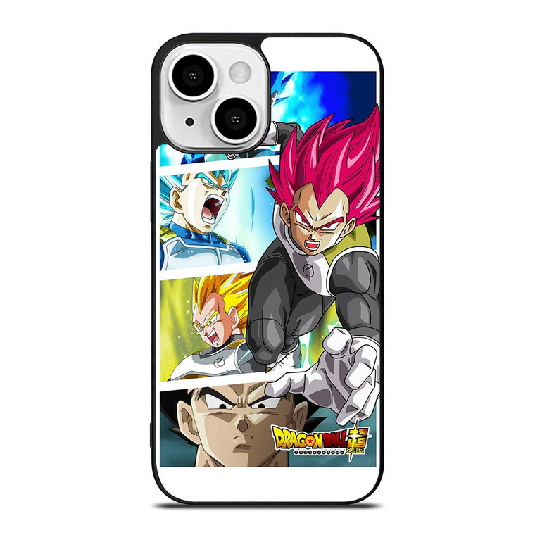 DRAGON BALL VEGETA ALL SIAYAN TRANSFORMATION iPhone 13 Mini Case Cover