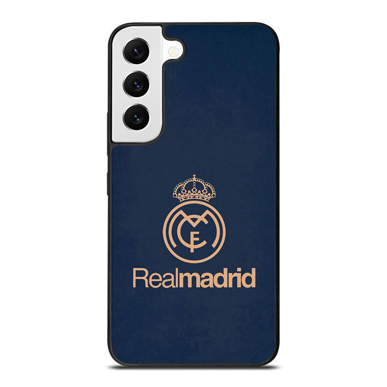 REAL MADRID ELEGANT LOGO Samsung Galaxy S22 Case Cover REAL MADRID ELEGANT LOGO Samsung Galaxy S22 Case Cover