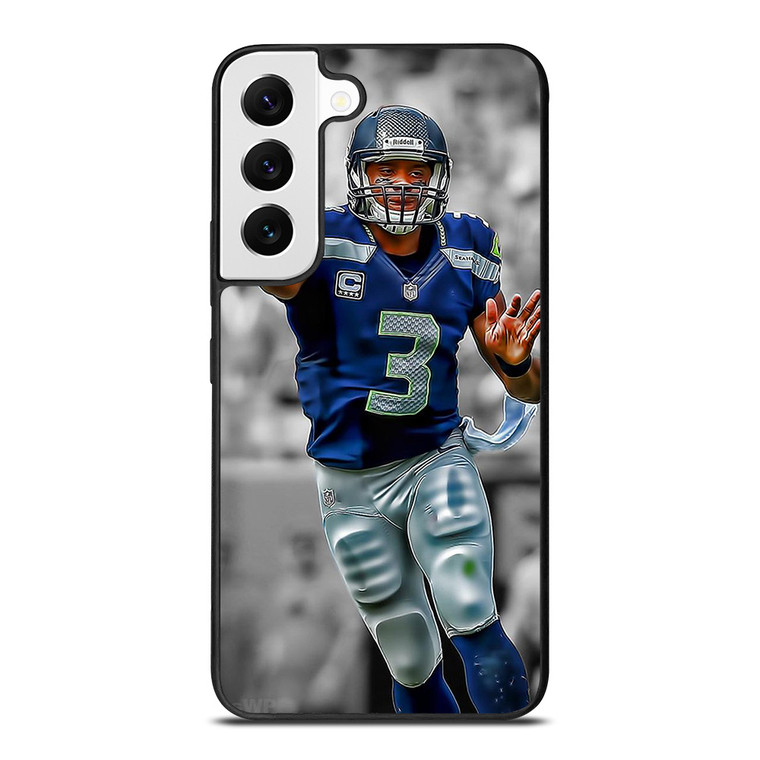 RUSSELL WILSON SEATTLE SEAHAWK Samsung Galaxy S22 Case Cover
