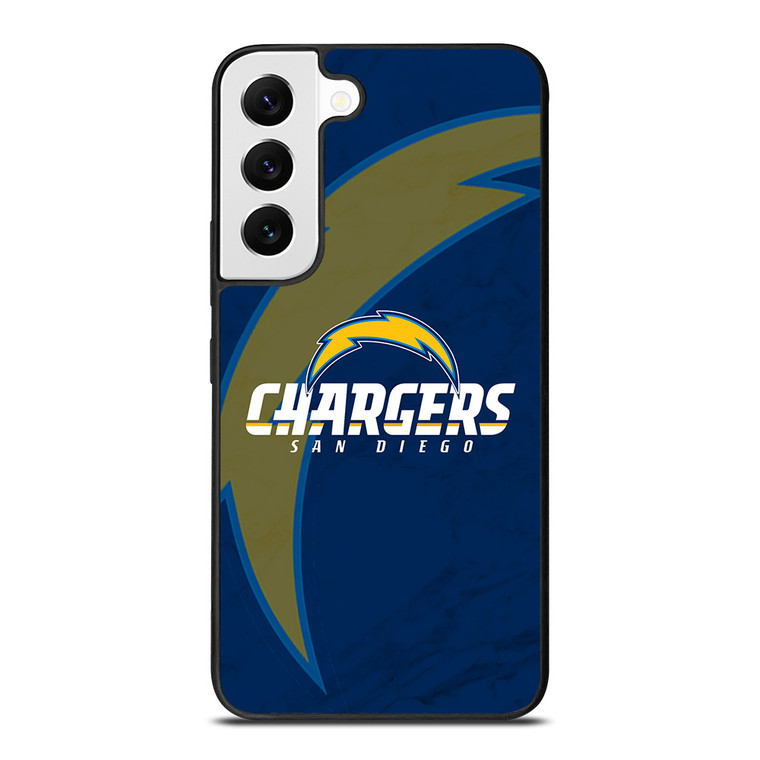 SAN DIEGO CHARGERS MARBLE Samsung Galaxy S22 Case Cover