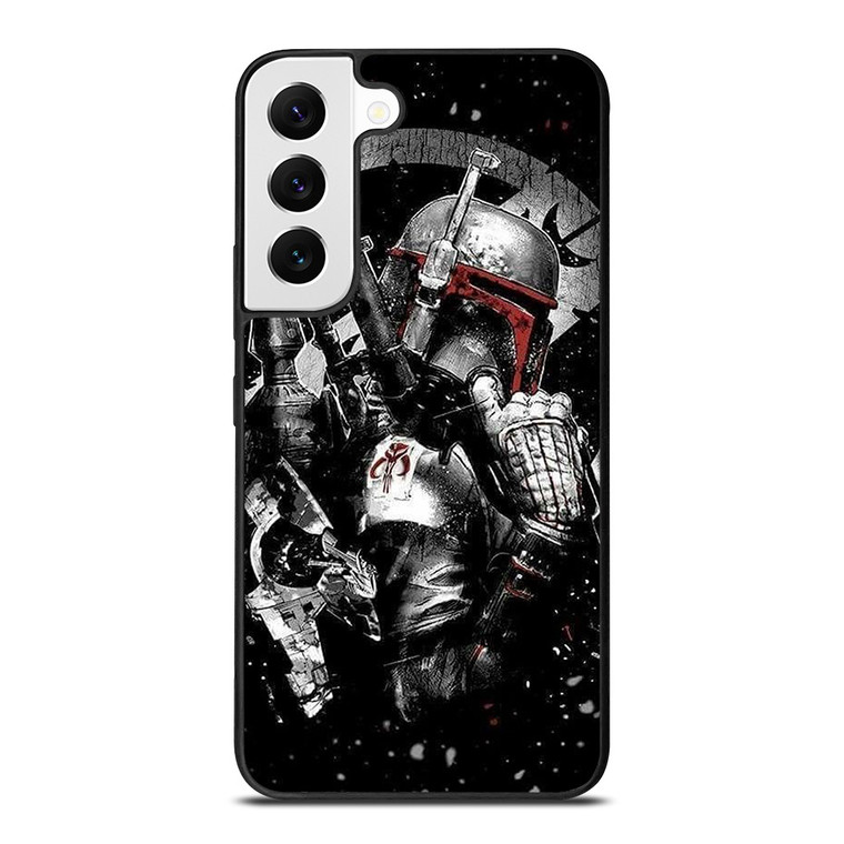 STAR WARS BOBA FETT ART Samsung Galaxy S22 Case Cover