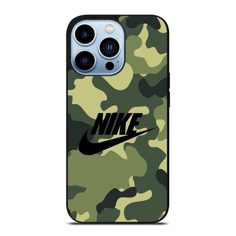 NIKE LOGO CAMO iPhone 13 Pro Max Case Cover