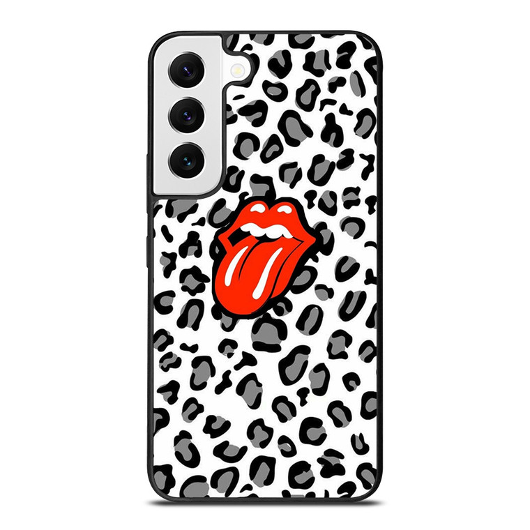 THE ROLLING STONES LEOPARD SKIN Samsung Galaxy S22 Case Cover