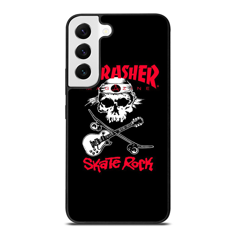 THRASHER SKATEBOARD MAGAZINE SKULL Samsung Galaxy S22 Case Cover