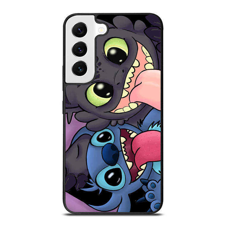 TOOTHLESS AND STITCH CARTOON Samsung Galaxy S22 Case Cover