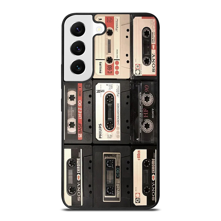 VINTAGE MIXTAPE COLLAGE Samsung Galaxy S22 Case Cover